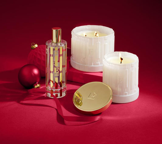 Elton John by Slatkin + Co. 3Pc Candle & Room Spray Set- Snowball