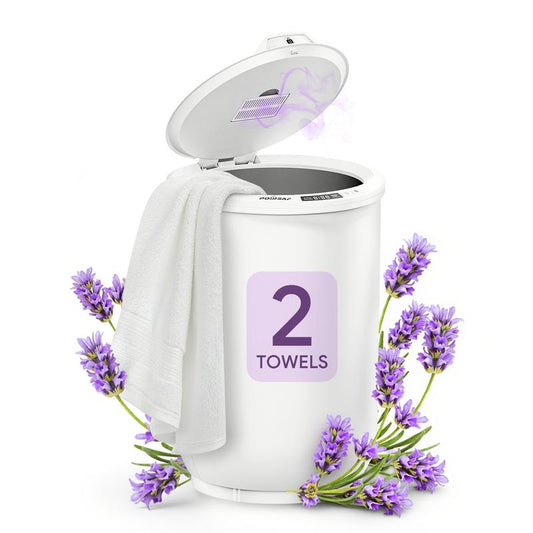 Holiday Gift-Ready Towel Warmer for Bathroom with Heating Locker Timer Fragrant Disc Holder Auto Shut off Fits up to Two 40 X 70 Towels Bathrobes Blankets Ideal for Spa